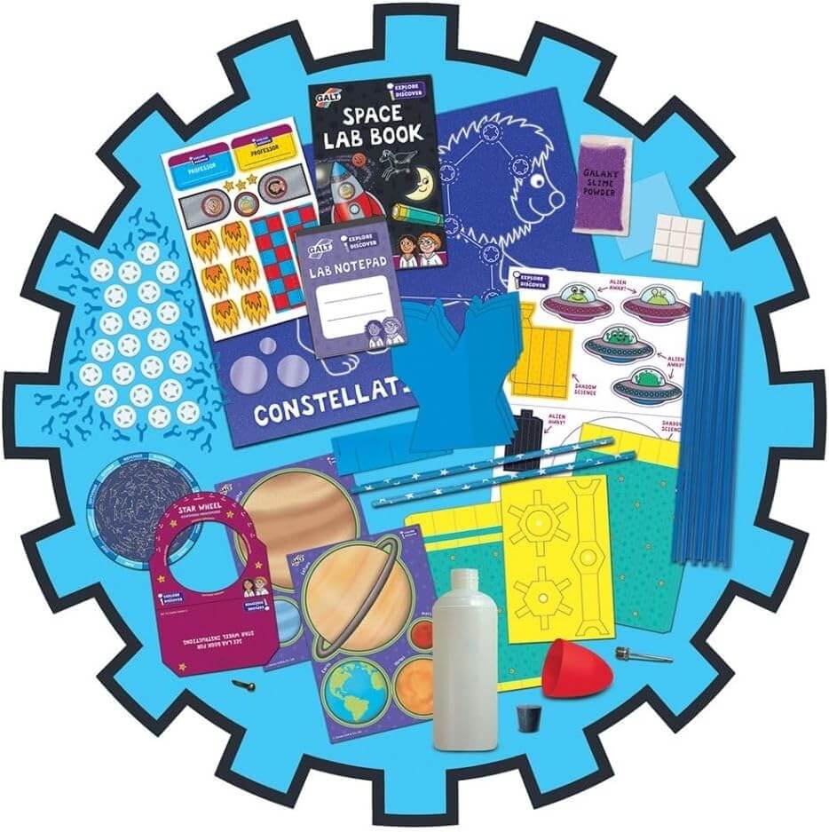 Spacelab Kit Galt Explore and Discover Space Lab Experiment Kit for Ages 6 and Up ...
