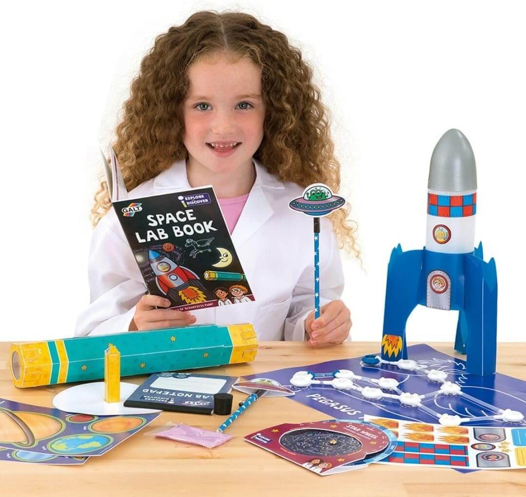 Spacelab Kit Galt Explore and Discover Space Lab Experiment Kit for Ages 6 and Up ...