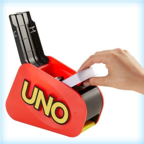 Uno Extreme Card Game with Card Launcher for 2 to 10 Players Ages 7 ...
