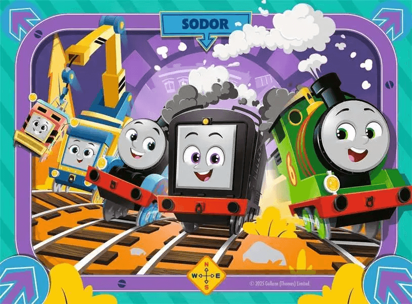 RAVENSBURGER THOMAS THE Tank Engine & Friends Puzzle 4 In A Box New £5.99 - UK RAVENSBURGER THOMAS THE Tank Engine & Friends Puzzle 4 In A Box New £5.99 - UK