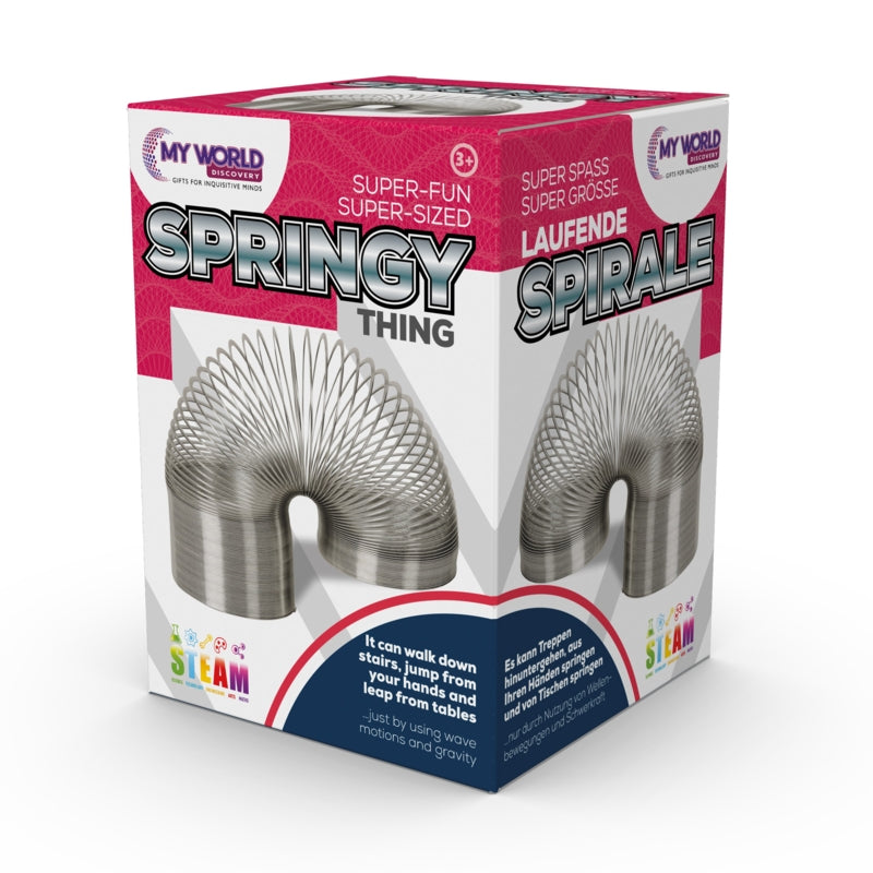 Springy Sping Springy Super-Sized Slinky Classic Children's Toy – Curious Minds