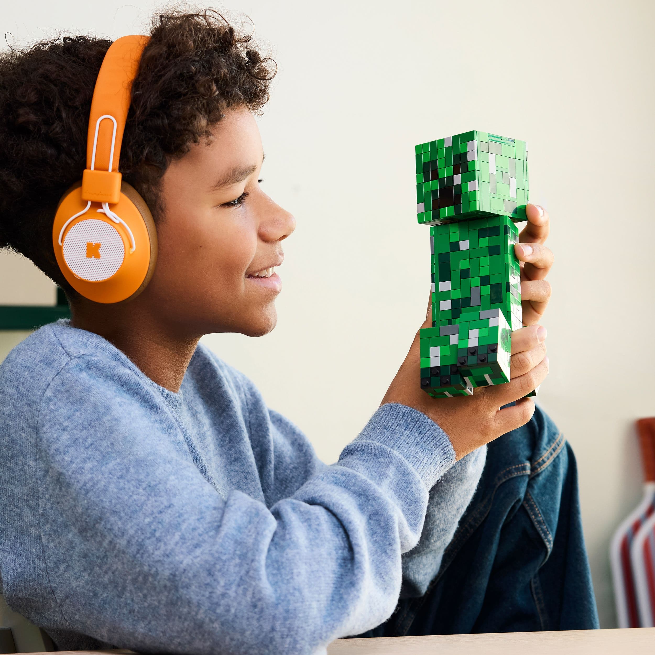 Minecraft Buildable Creeper Lego Minecraft 21276 The Creeper Buildable Playset for Ages 10 and Up ...