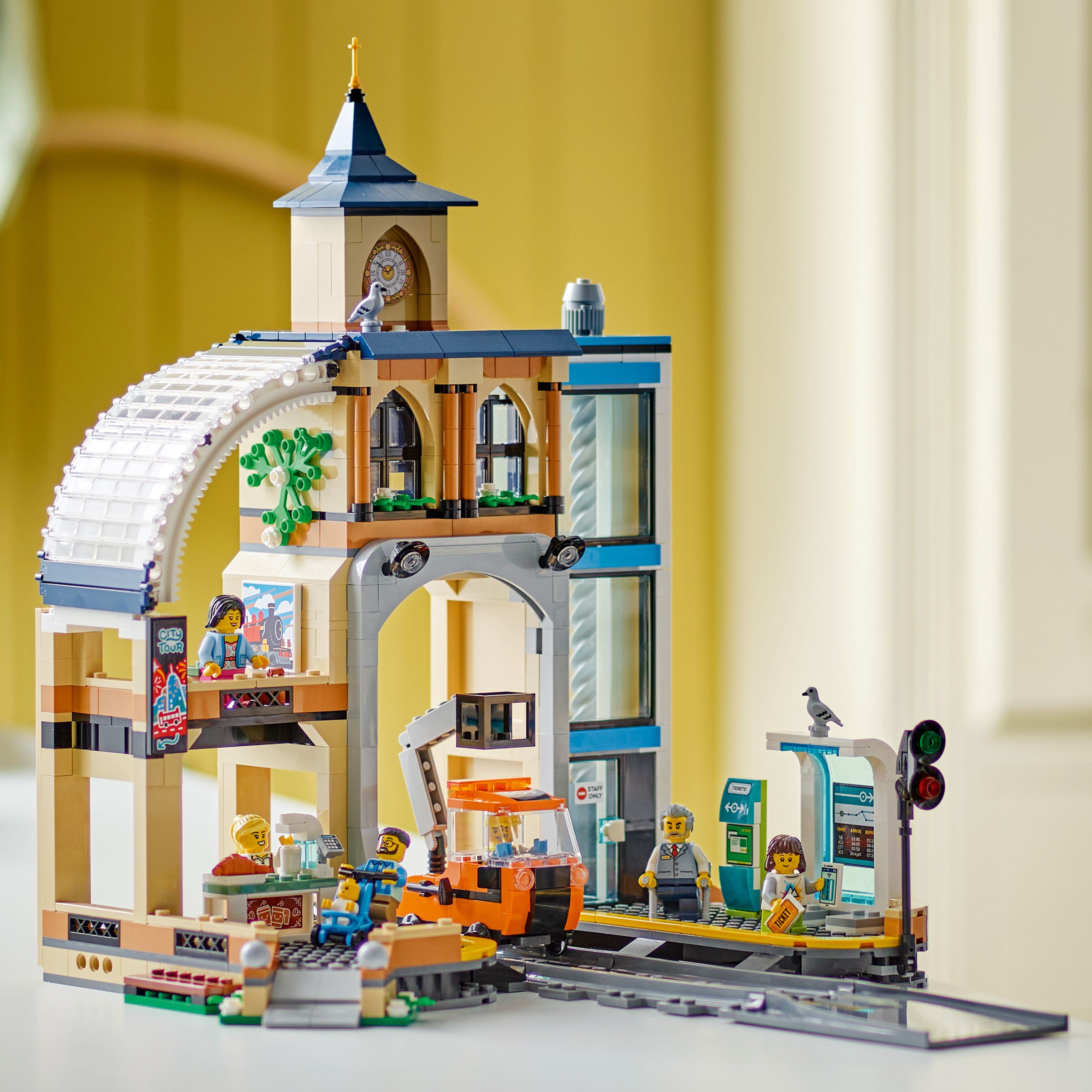 Lego City Trains 60469 Central Train Station Playset For Ages 7 And Up lego-city-trains-60469-central-train-station-playset-for-ages-7-and-up