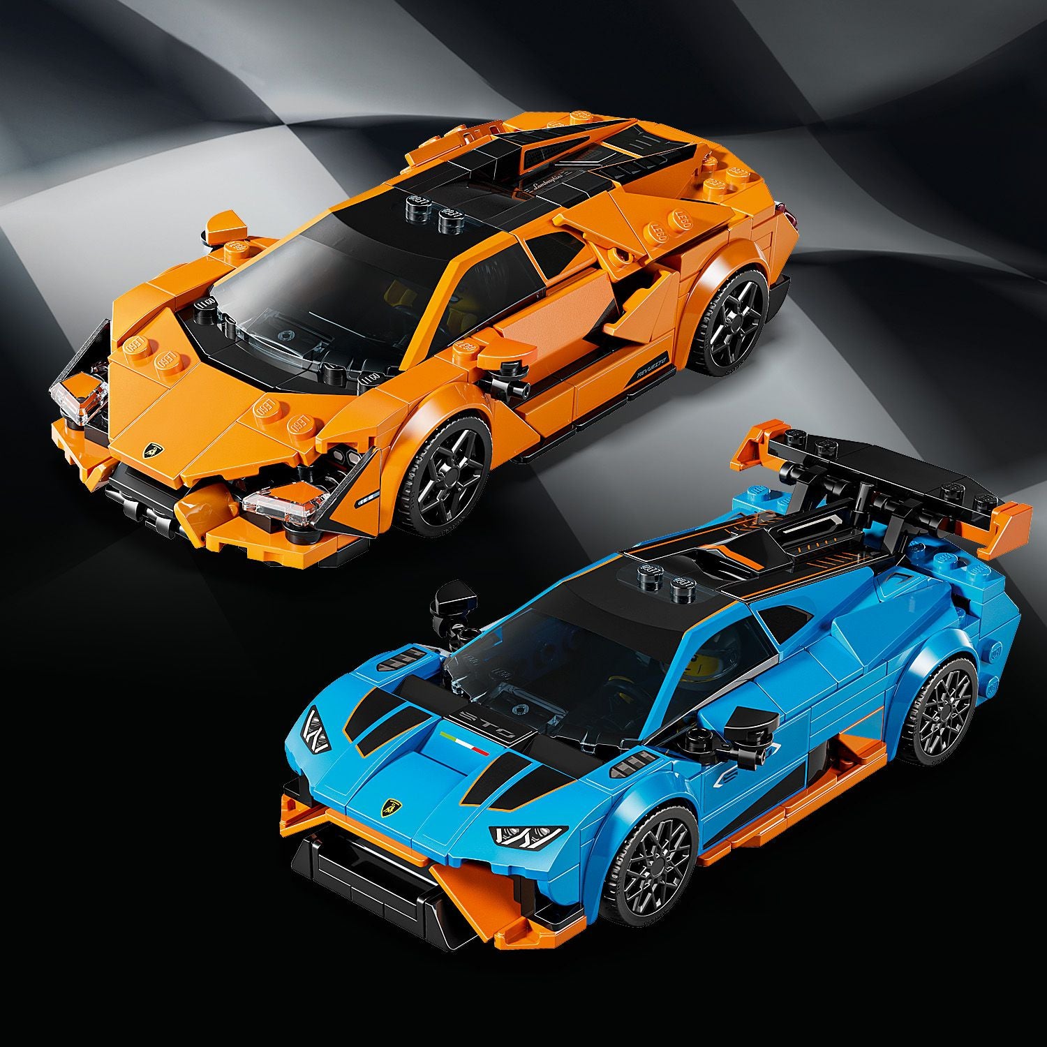 Lego Speed Champions 77238 Lamborghini Revuelto & Huracán STO Ages 10 ...