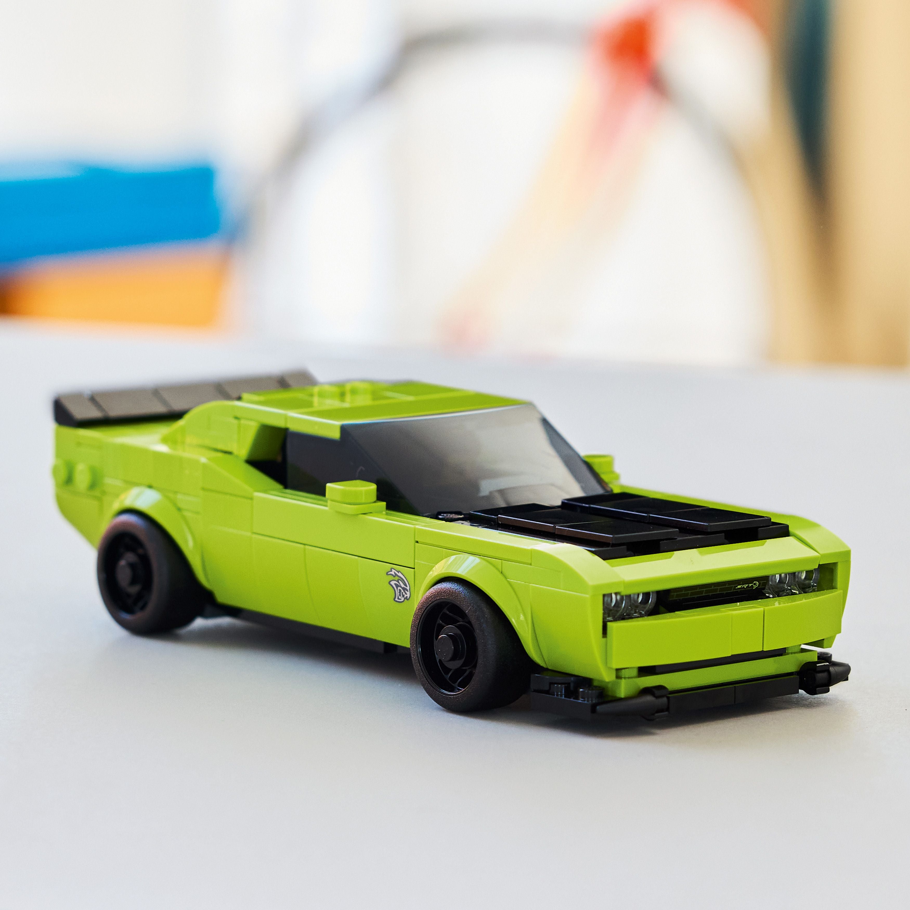 Lego Speed Champions 77237 Dodge Challenger SRT Hellcat Car for Age 9 ...