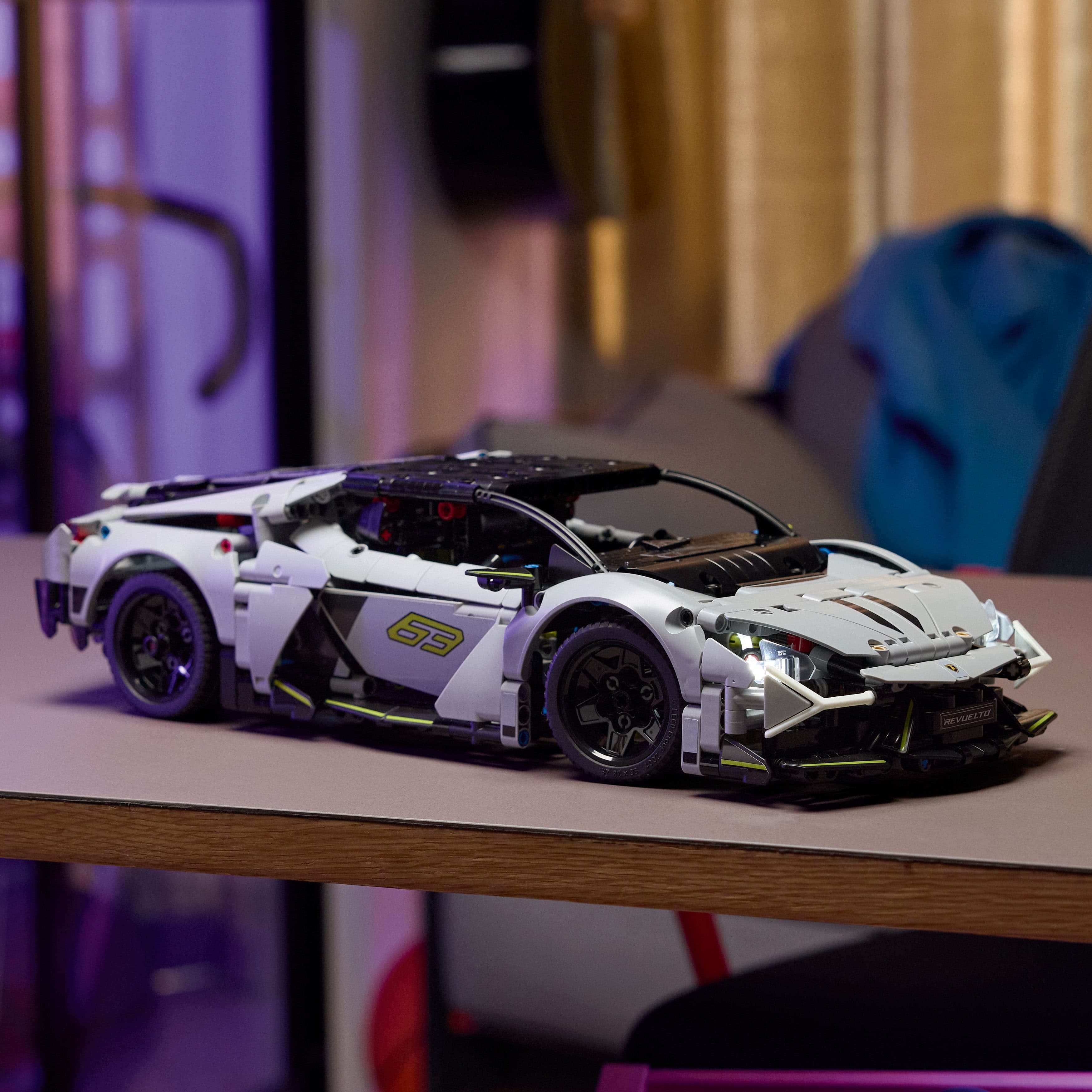 lego technic sportwagen Lego Technic 42214 Lamborghini Revuelto Super Sports Car for Ages 10