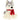 Keeleco Husky with Scarf 25cm Christmas Soft Toy Suitable from Birth