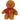 Keeleco Gingerbread Man 25cm Christmas Soft Toy Suitable from Birth