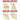 Children's Colour Your Own Wooden Christmas Glitter Decoration Ages 3+