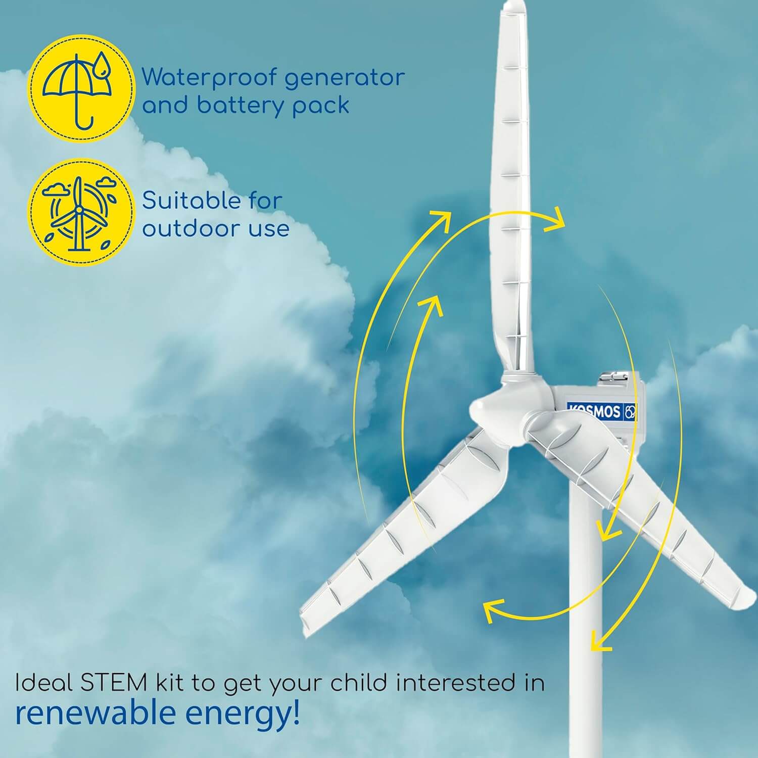 Wind Reference Kit Thames & Kosmos Wind Power Wind Turbine STEM Kit for Ages 8 and Up ...