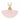 Kaloo 26cm Pink Round Rabbit Baby Comforter in Gift Box for Newborns