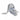 Kaloo 25cm Blue Rabbit Soft Doll Baby Toy Suitable for Newborn Babies