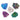 Aura Druzy Quartz Geode Colourful Collectable Stone (SINGLE) Ages 3+