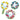 Djeco Do it Yourself Create 3 Flower Mosaic Mirrors Kit for Age 6 & Up