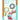 Djeco Do it Yourself Create 3 Flower Mosaic Mirrors Kit for Age 6 & Up