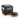 Feel Flux - Spin Flux in Anodized Black Science Toy Gift for Adults