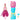 Barbie Petal Pop Flower Reveal Fashion Doll: Pink Tulip for Age 3 & Up