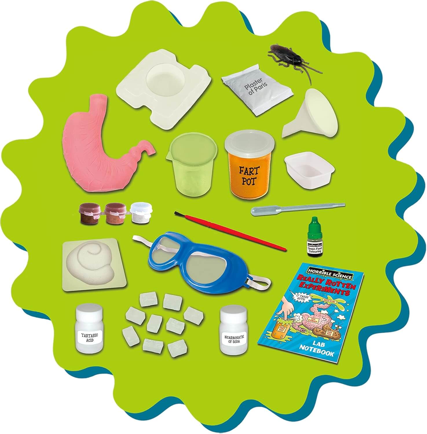 Really Rotton Galt Horrible Science Really Rotten Experiments Kit for Ages 8 and Up ...