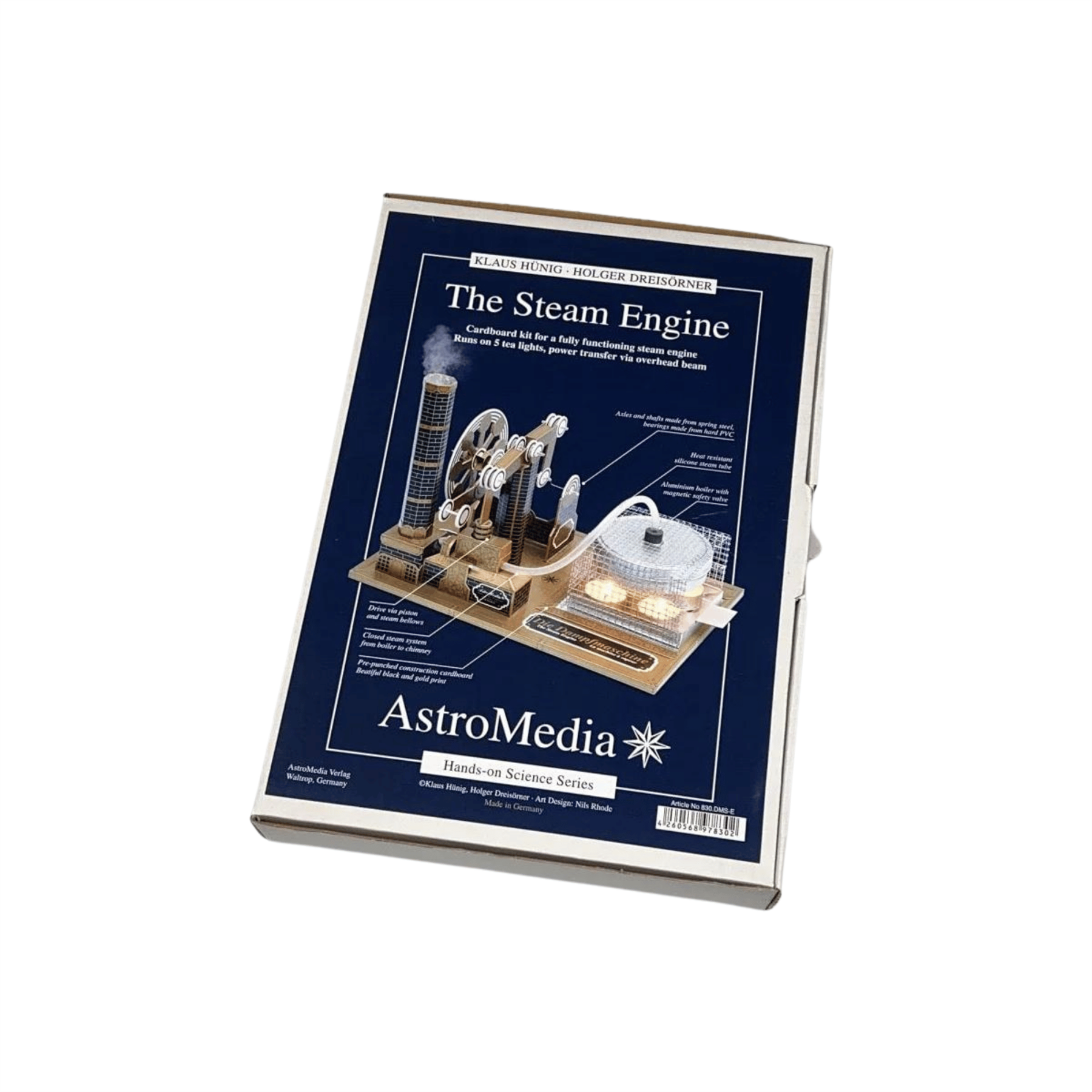 Astromedia Build a Functioning Steam Engine Science Kit for Ages 16 ...