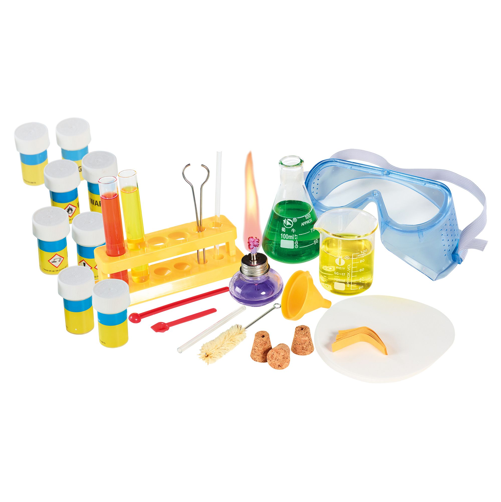 Chemistry Lab Children's Science Kit with 100 Experiments – Curious Minds