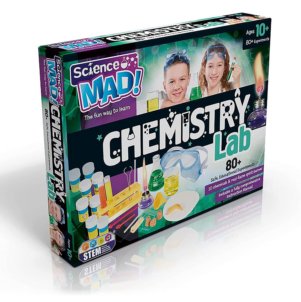Science Mad Chemistry Lab - CuriousMinds.co.uk