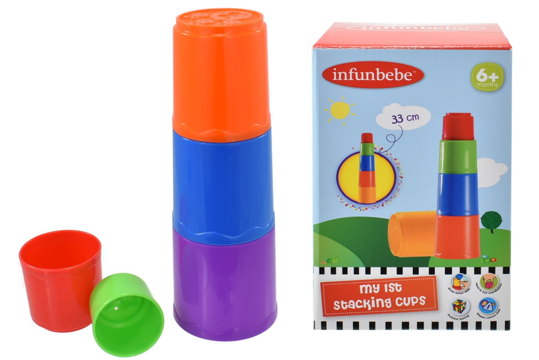 My First Stacking Cups Early Development Sensory Toy – Curious Minds