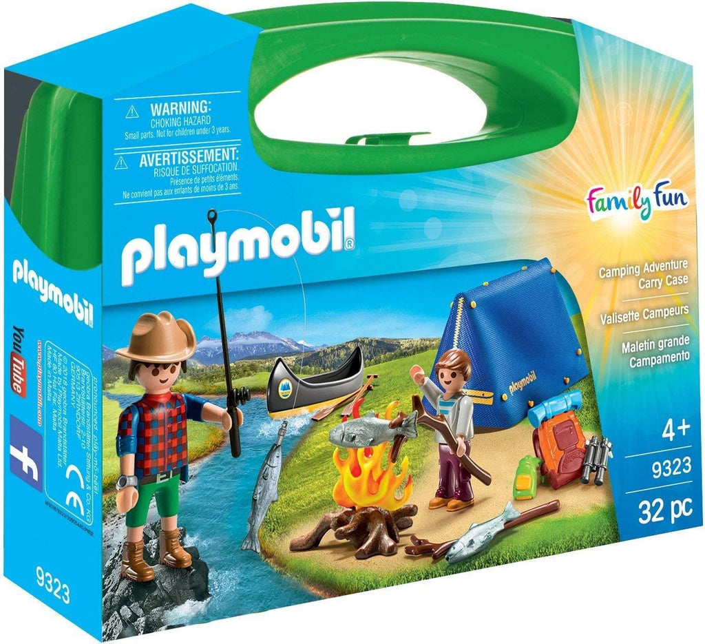 Playmobil Family Fun Camping Adventure Carry Case - CuriousMinds.co.uk
