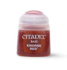 Khorne Red (12ml) - Base - Citadel Acrylic Paint - CuriousMinds.co.uk