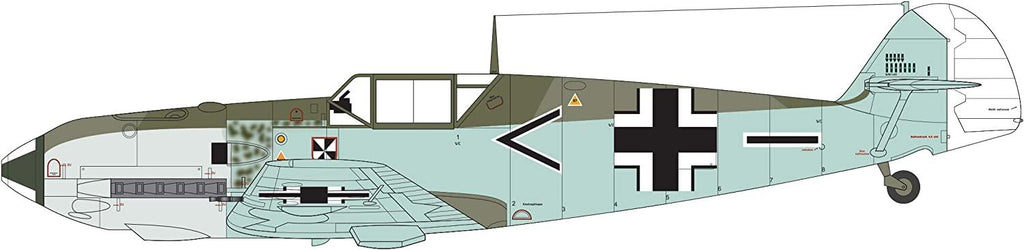 Airfix 1/48 Messerschmitt Me109E-4/E-1 (A05120B) - CuriousMinds.co.uk