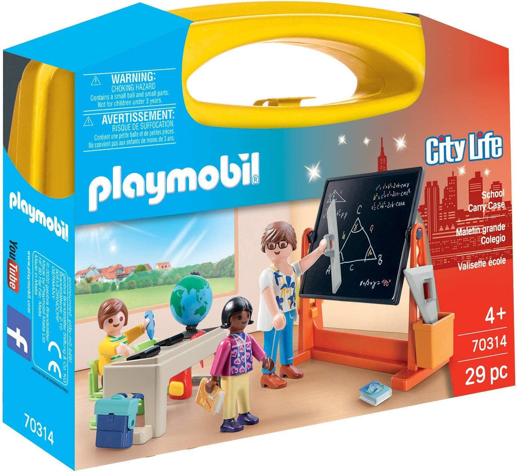 Playmobil City Life School Carry Case - CuriousMinds.co.uk