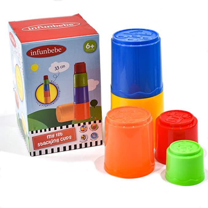 My First Stacking Cups Early Development Sensory Toy – Curious Minds