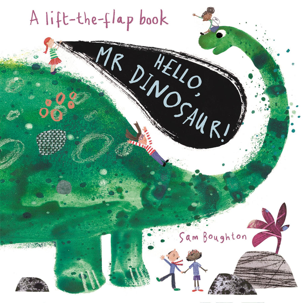 Hello Mr Dinosaur! Lift-the-Flap Book - CuriousMinds.co.uk