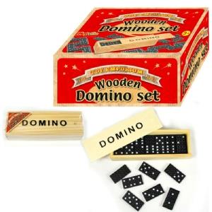 Wooden Domino Set - CuriousMinds.co.uk