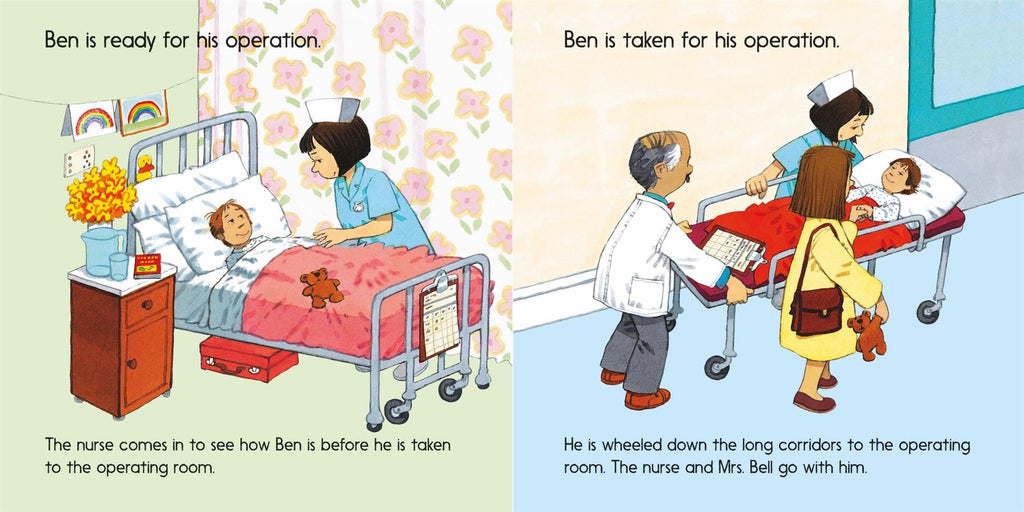 Usborne First Experiences Going to the Hospital - CuriousMinds.co.uk