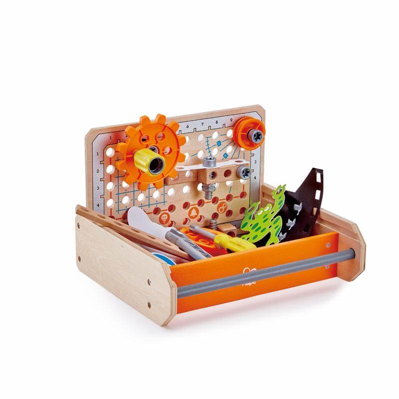 Hape Junior Inventor Science Experiment Toolbox - CuriousMinds.co.uk