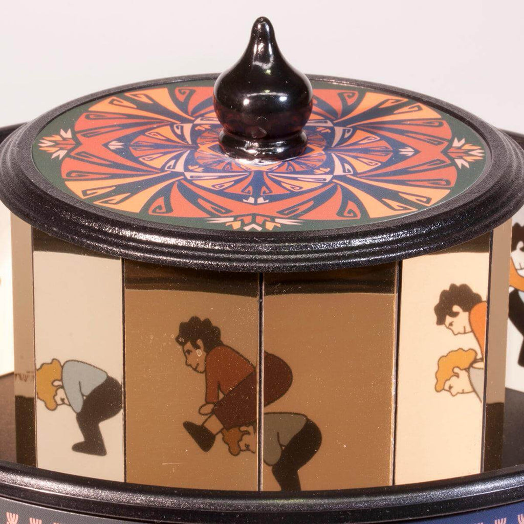 Hemisferium Modernist Black Praxinoscope - CuriousMinds.co.uk