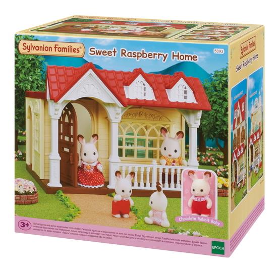 Sylvanian Families Sweet Raspberry Home - CuriousMinds.co.uk