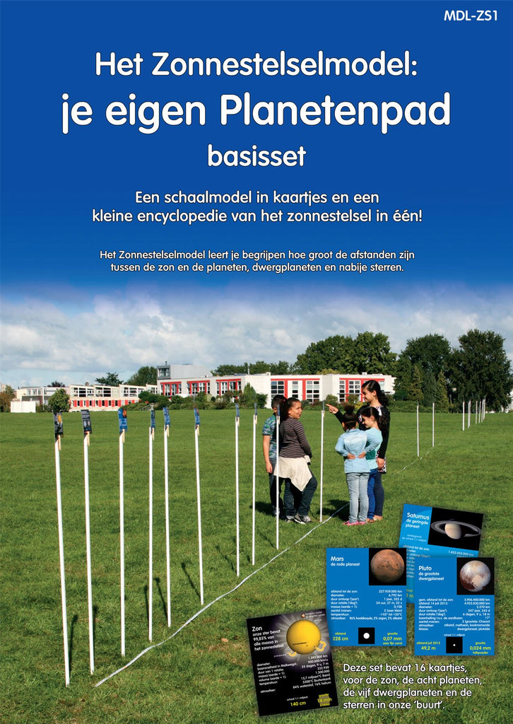 Zonnestelselmodel 2015, basic set (Dutch Planet Path) - CuriousMinds.co.uk