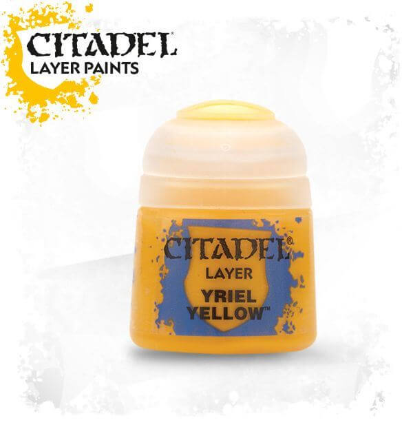 Yriel Yellow (12ml) - Layer- Citadel Acrylic Paint - CuriousMinds.co.uk