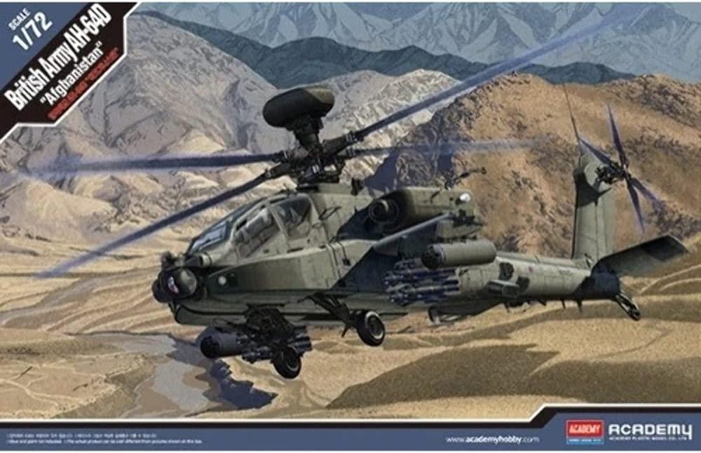 Helicopter model kit - apache.