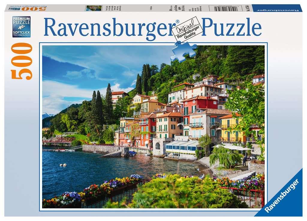 Ravensburger 14756 Lake Como, Italy 500 Piece Jigsaw Puzzle - CuriousMinds.co.uk
