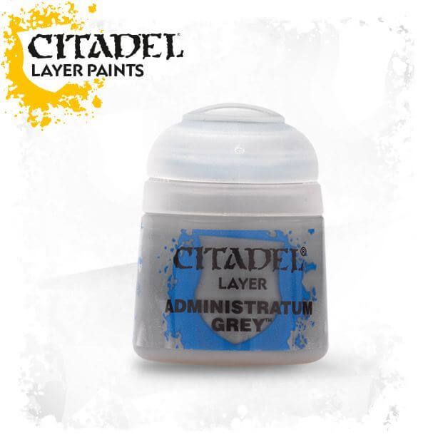 Administratum Grey (12ml) - Layer - Citadel Acrylic Paint - CuriousMinds.co.uk