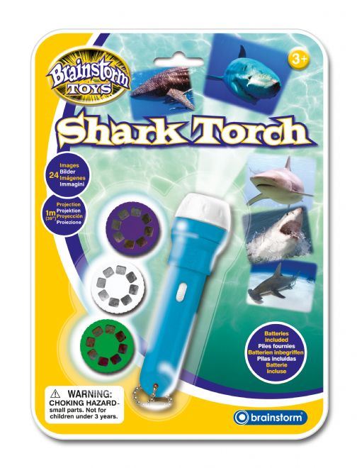 Shark Torch - Torch and Projector - CuriousMinds.co.uk