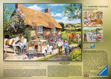 Ravensburger The Country Cottage 100 Piece Jigsaw - CuriousMinds.co.uk