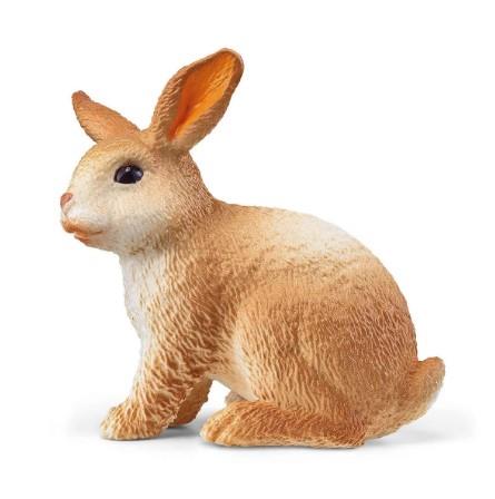 Schleich Wild Life 72187 Special Figurine Rabbit Happy Harry (Orange) - CuriousMinds.co.uk
