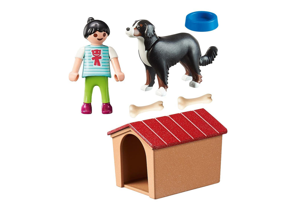 Playmobil Country Dog with Kennel - CuriousMinds.co.uk