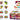 Children's Colourful Superhero Themed Temporary Tattoos (Pack of 12)