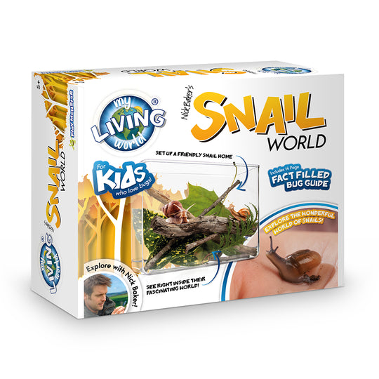 My Living World Nick Baker's Snail World - CuriousMinds.co.uk
