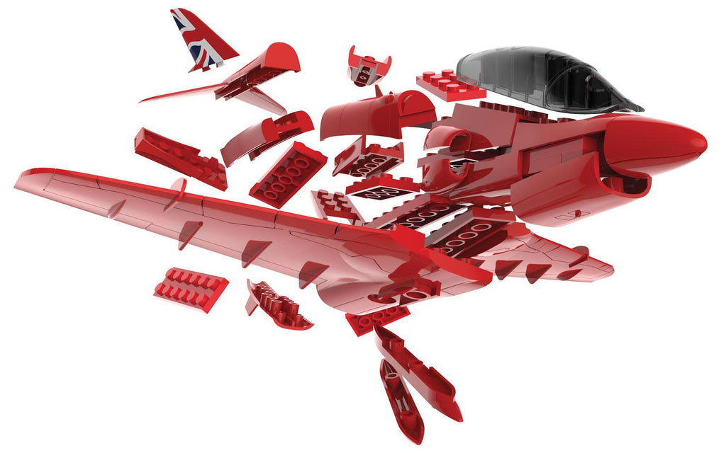 Airfix QUICKBUILD Red Arrows Hawk (J6018) - CuriousMinds.co.uk