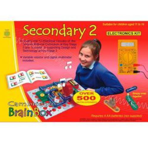 Cambridge Brainbox Secondary 2 Electronics Kit - CuriousMinds.co.uk